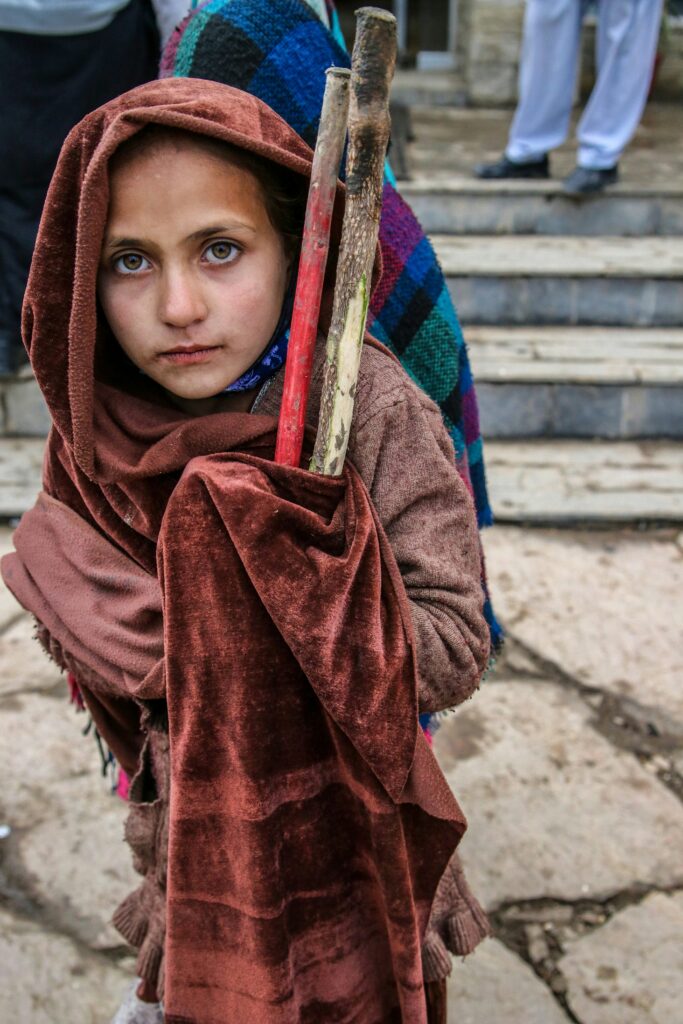 Young girl in Bangladesh